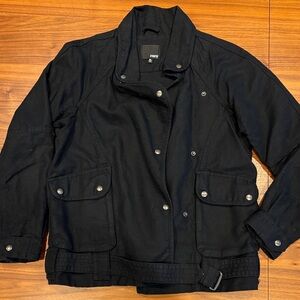 Wilfred Black Utility Jacket